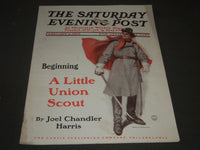 1904 FEBRUARY 6 THE SATURDAY EVENING POST MAGAZINE - LITTLE UNION SCOUT - SP 451