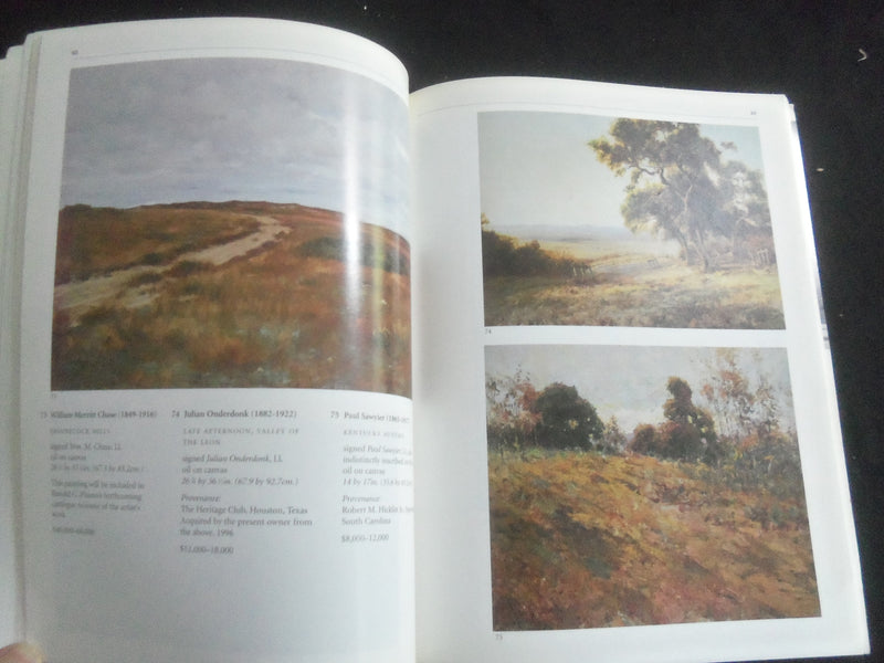 1998 APR 23 SOTHEBY'S AMERICAN PAINTINGS, DRAWINGS & SCULPTURE CATALOG - B 4077H