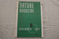 1937 NOVEMBER NATURE MAGAZINE - ST 6922J