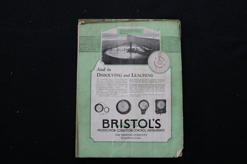 1928 SEP CHEMICAL ENGINEERING MAGAZINE - INDUSTRY'S HEAT-ALLOY COVER - E 10264