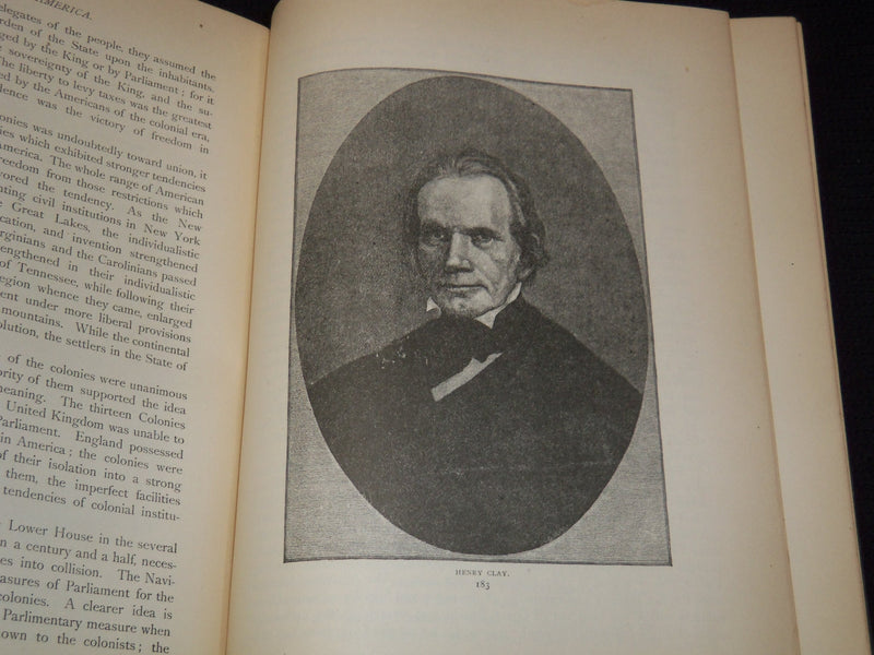 1894 FOOTPRINTS OF FOUR CENTURIES AMERICAN PEOPLE BY HAMILTON MABIE - KD 7790