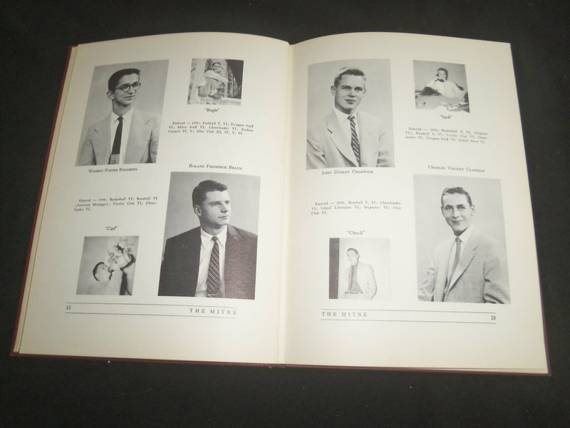 1947 THE MITRE ST. PETER'S SCHOOL YEARBOOK - PEEKSKILL NEW YORK - YB 2555
