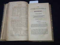 1812-1814 THE LITERARY & PHILOSOPHICAL REPERTORY MAGAZINE BOUND VOLUME - KD 7819