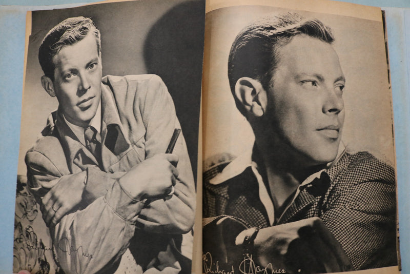 1940'S-1950'S DICK HAYMES SCRAPBOOKS - LOT OF 2 - MANY PHOTOS - E 26501