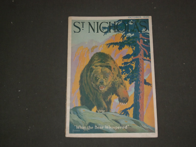 1925 OCTOBER ST. NICHOLAS MAGAZINE - ILLUSTRATIONS, STORIES & ADS - B 4645