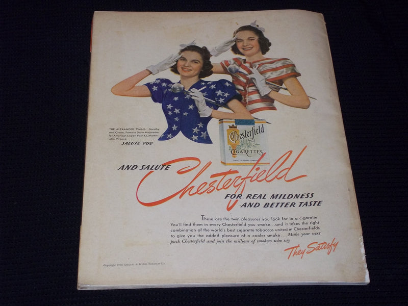 1940 SEPTEMBER MOVIE MIRROR MAGAZINE - JOAN FONTAINE FRONT COVER - E 16452