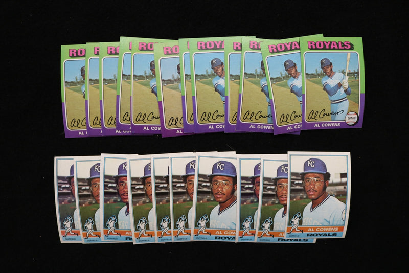 AL COWENS 1985-1986 TOPPS BASEBALL CARDS-CARD #S437/648- NM-MT - LOT OF 22- #245