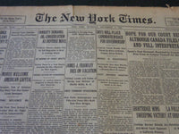 1926 SEPT 2 NEW YORK TIMES - DRYS PLACE CANDIDATE IN RACE FOR GOVERNOR - NT 5598