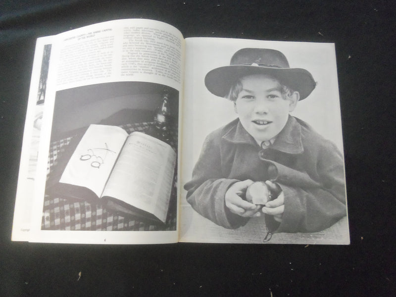 1967 AMONG THE AMISH MAGAZINE - A PICTORIAL PRESENTATION -BY MEL HORST - ST 732F