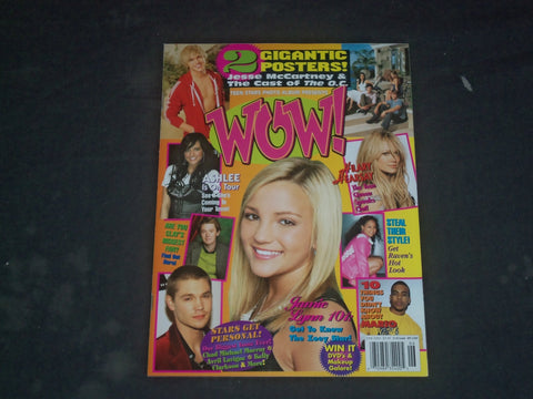 2005 JUNE WOW! MAGAZINE - JAMIE LYNN SPEARS COVER - B 599