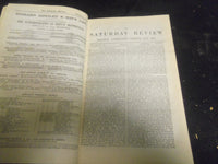 1880 SATURDAY REVIEW 2 BOUND VOLUMES - COMPLETE YR- PUBLISHED IN LONDON - R 1103