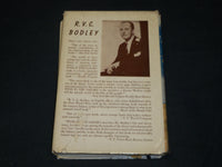 1944 WIND IN THE SAHARA HARDCOVER BOOK INSCRIBED BY R. V. C. BODLEY - D 418