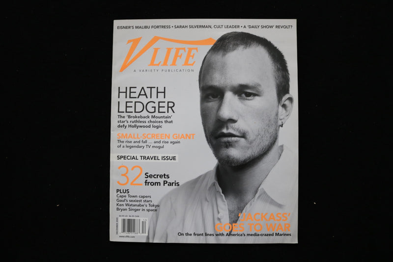 2005 DECEMBER V LIFE MAGAZINE - HEATH LEDGER COVER - E 26408