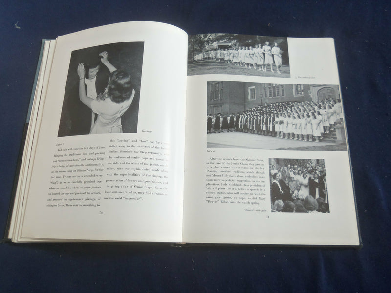 1940 LLAMARADA MOUNT HOLYOKE COLLEGE YEARBOOK - SOUTH HADLEY, MA - YB 2704