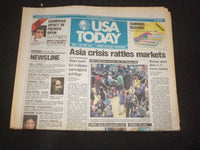 1998 MAY 28 USA TODAY NEWSPAPER - ASIA CRISIS RATTLES MARKETS - NP 7925