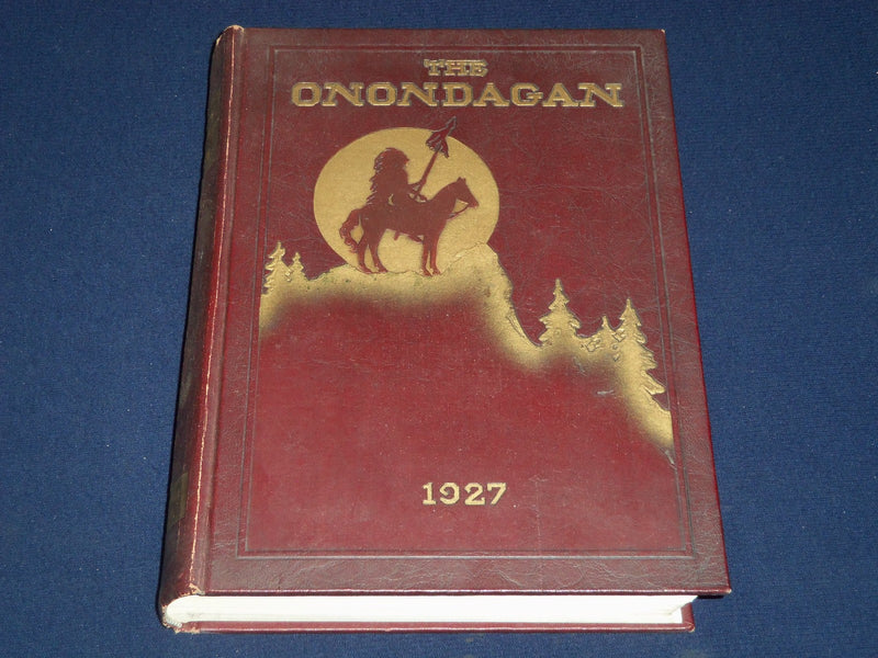 1927 THE ONONDAGAN SYRACUSE UNIVERSITY YEARBOOK - NEW YORK - PHOTOS - YB 769