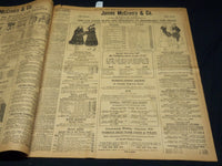 1916 NOVEMBER 26 NEW YORK TIMES - HARVARD FALLS TO FIERCE RUSH OF YALE - NT 7734