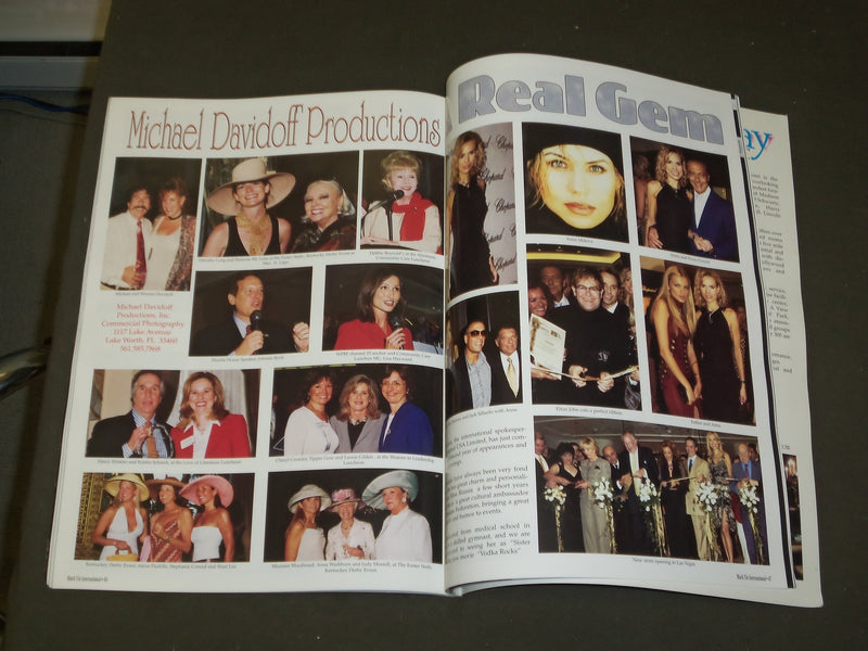 2003 FALL/WINTER BLACK TIE MAGAZINE-VOL. 1, NUM. 6- GREAT COVER & PHOTOS- B 4014