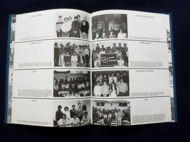 1984 CUPOLA WESTERN NEW ENGLAND COLLEGE YEARBOOK - SPRINGFIELD, MA - YB 3072