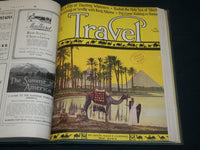 1914 NOVEMBER-1915 OCTOBER TRAVEL MAGAZINE BOUND VOLUME - GREAT COVERS - KD 5967