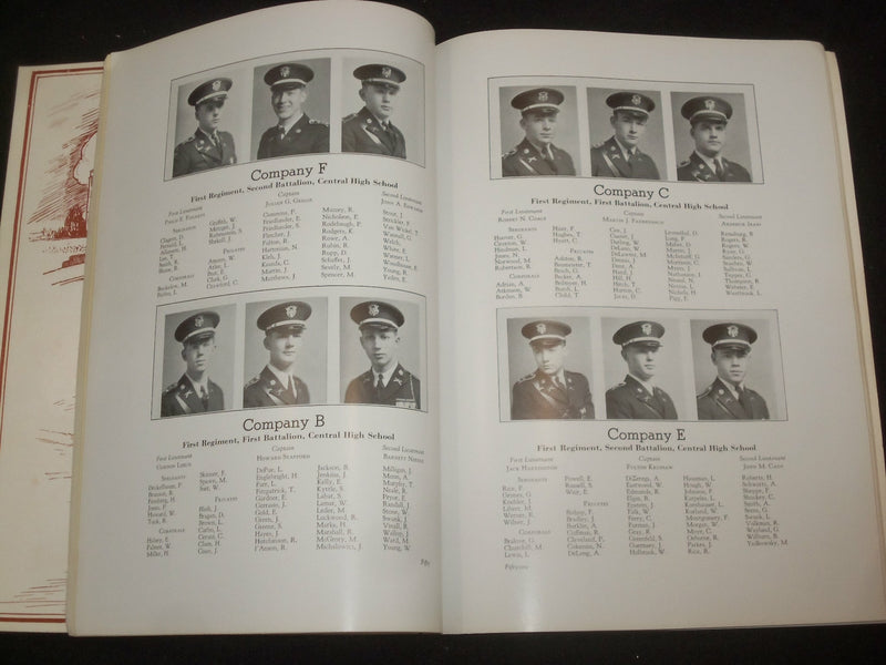 1935 THE ADJUTANT WASHINGTON HIGH SCHOOL CADETS YEARBOOK- WASHINGTON, DC-YB 1991