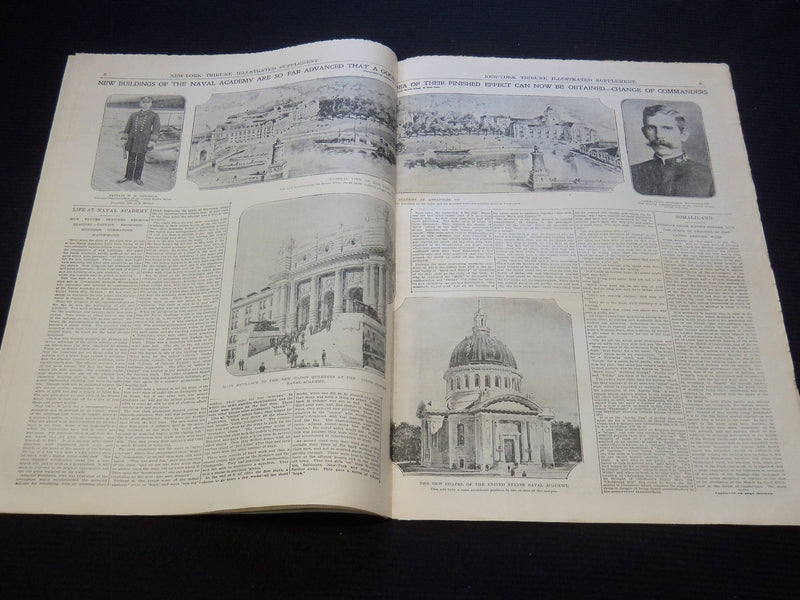 1902 NOV 2 NEW YORK TRIBUNE ILLUSTRATED SUPPLEMENT - YALE UNIVERSITY - NP 9011