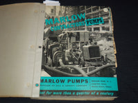 1900'S MARLOW PUMPS LARGE STEAM TURBINE GENERATOR CATALOG NO. 72- KD 6524B