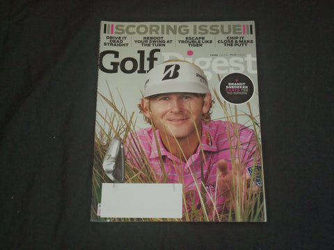 2013 AUGUST GOLF DIGEST MAGAZINE - BRANDT SNEDEKER COVER - B 970
