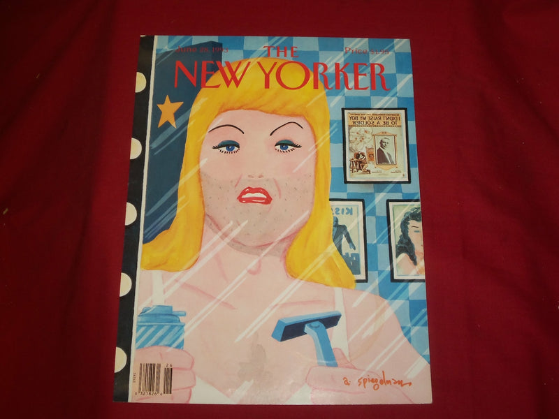 1993 JUNE 28 NEW YORKER MAGAZINE FRONT COVER ONLY - GREAT ART FOR FRAMING