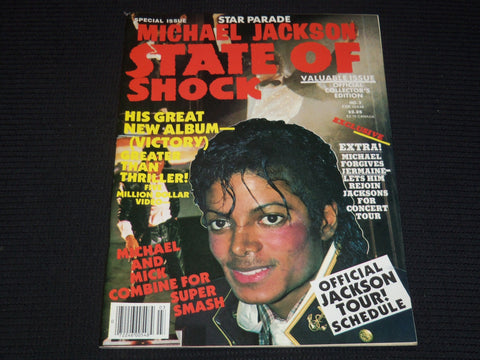 1983 #3 STAR PARADE SPECIAL MAGAZINE - MICHAEL JACKSON STATE OF SHOCK - E 14899