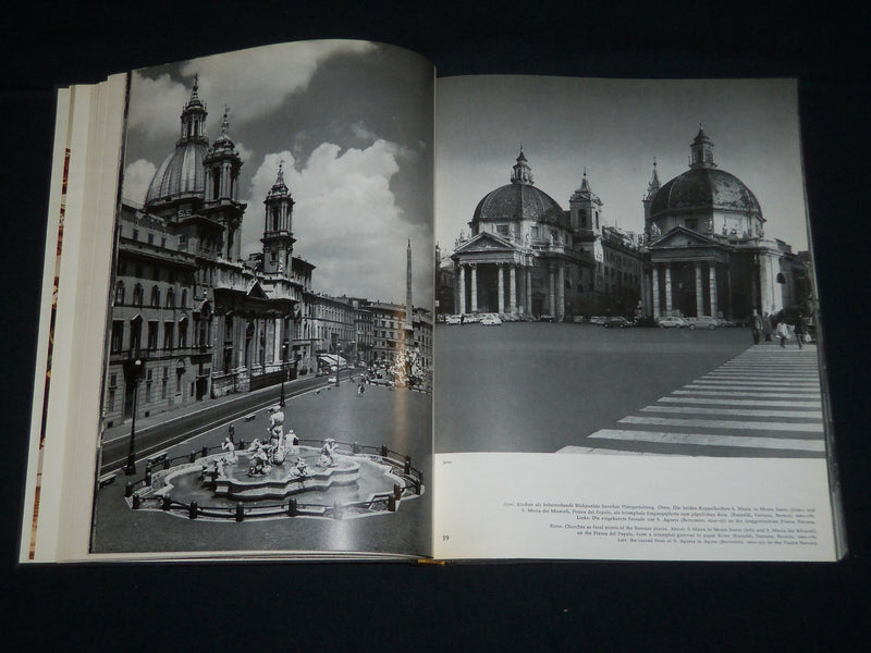 1966 BAUKUNST DES BAROCK IN EUROPA BOOK - GERMAN - GREAT PHOTOS - KD 5245