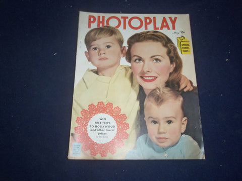 1950 MAY PHOTOPLAY MAGAZINE - JEANNE CRAIN COVER - F 251O