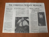 1968 JULY 27 THE CHRISTIAN SCIENCE MONITOR - NIXON: REAGAN MAIN THREAT - NP 4666