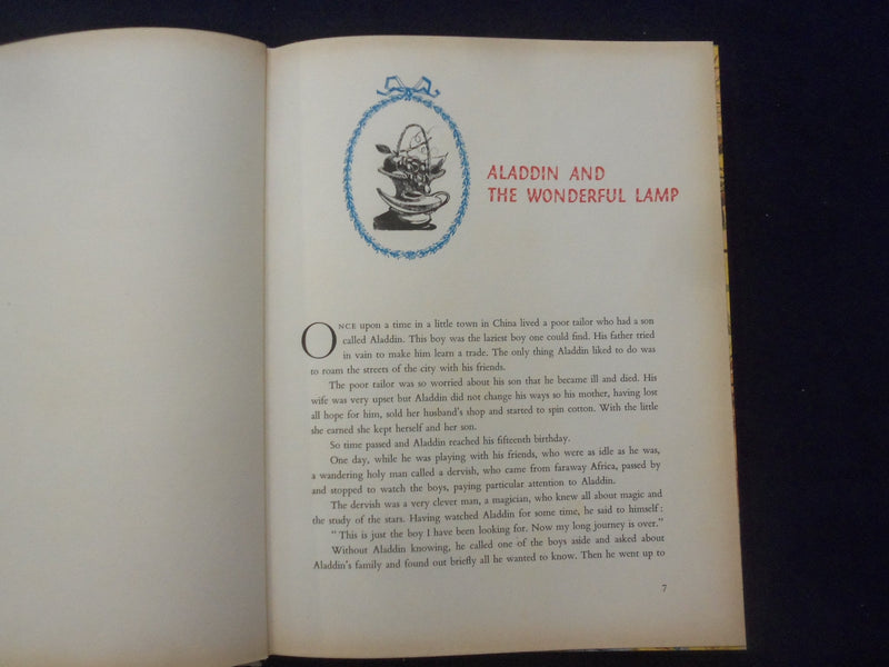 1960 ODHAMS TREASURY OF EASTERN TALES HARDCOVER BOOK - KD 1111H