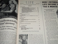 1940 APRIL 15 LIFE MAGAZINE - GOVERNMENT AND YOUTH COVER - L 178