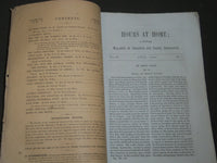 1866-1870 THE HOURS OF AT HOME MAGAZINE LOT OF 37 - CIVIL WAR ARTICLES - WR 853