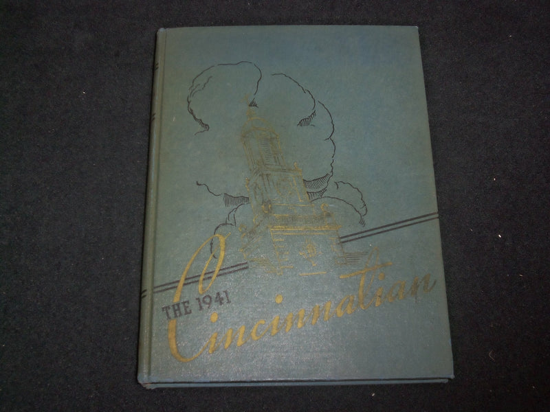 1941 CINCINNATIAN UNIVERSITY OF CINCINNATI YEARBOOK - CINCINNATI, OHIO - YB 1962