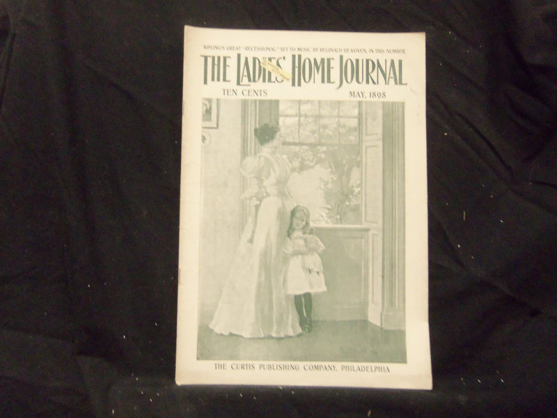 1898 MAY LADIES' HOME JOURNAL MAGAZINE - GREAT ILLUSTRATIONS & ADS - ST 1578