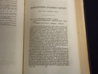 1849 THE MASSACHUSETTS QUARTERLY REVIEW BOUND VOLUME NO. 2 - KD 5633C