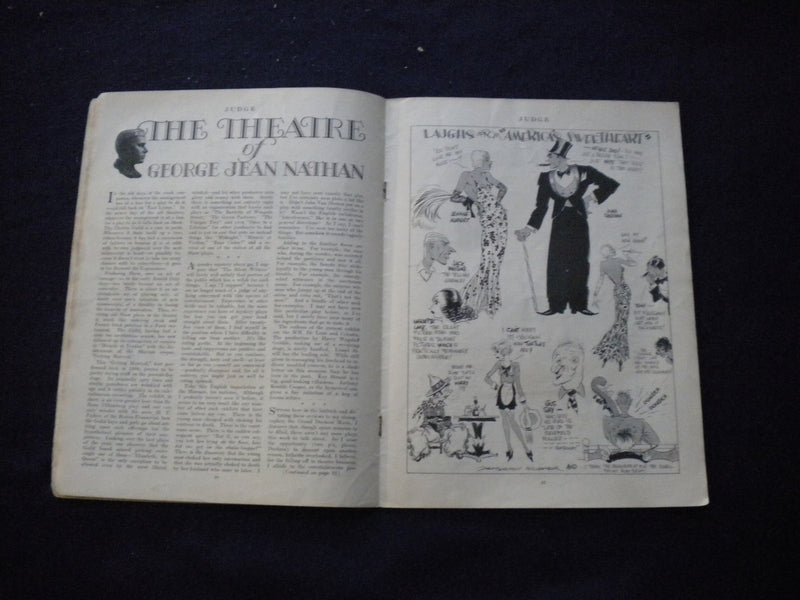 1931 APRIL 18 JUDGE MAGAZINE - SPRING! - B 438R