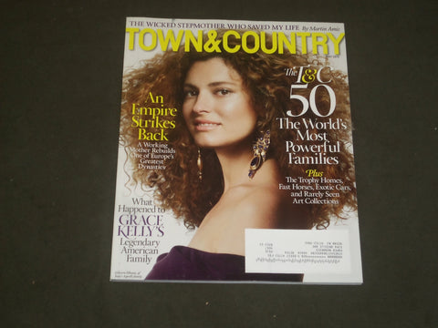 2014 MAY TOWN & COUNTRY MAGAZINE - GINEVRA ELKANN COVER - B 2390