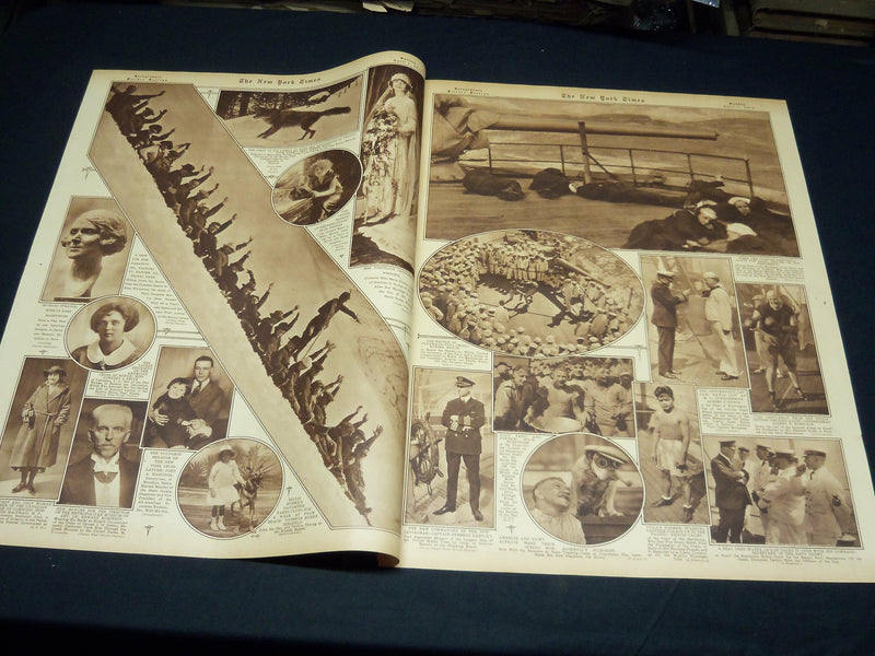 1923 APRIL 1 NEW YORK TIMES PICTURE SECTION - KING TUT-ANKH-AMEN - NT 8886