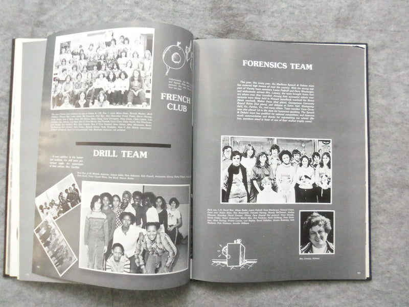 1979 ROUNDUP MARLBORO HIGH SCHOOL YEARBOOK - MARLBORO, NJ - YB 3215