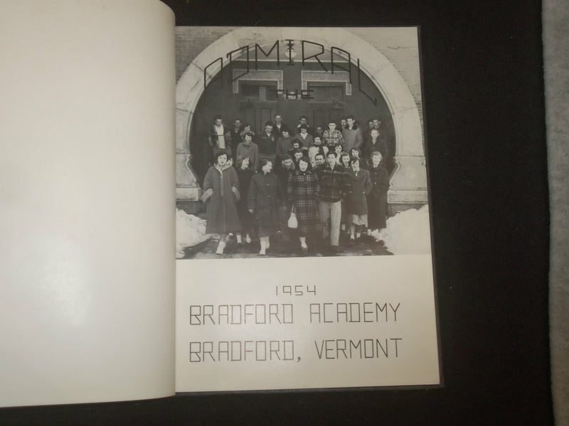 1954 BRADFORD ACADEMY YEARBOOK - BRADFORD, VERMONT - YB 2302