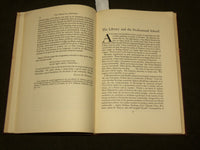 1950 THE PLACE OF THE LIBRARY IN A HARVARD UNIVERSITY - A CONFERENCE - KD 6246
