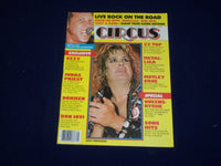 1986 AUGUST 31 CIRCUS MAGAZINE - OZZY OSBOURNE COVER - PHOTOS - SP 9635