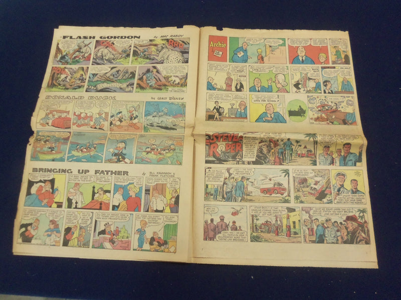 1966 SEPTEMBER 18 WORLD JOURNAL TRIBUNE SUNDAY COMICS - FIRST ISSUE - NP 4972