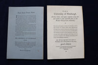 1932-1934 THE PITTSBURGH RECORD - UNIVERSITY OF PITTSBURGH - LOT OF 8 - O 3462