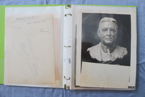 HERBERT HOOVER ORIGINAL NEWS PHOTOS BOOK - 49 PHOTOS - #20
