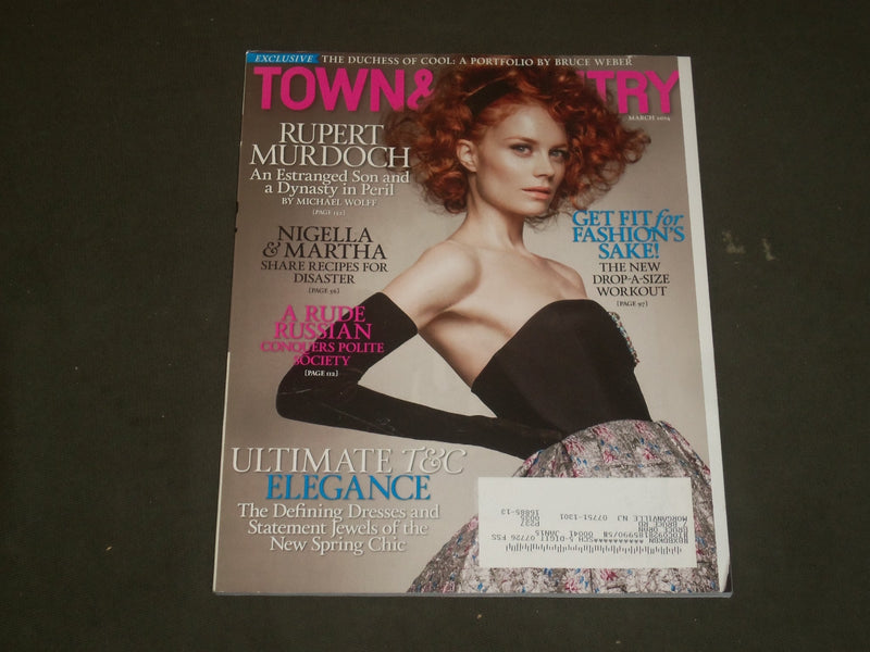2014 MARCH TOWN & COUNTRY MAGAZINE - UTIMATE T&C ELEGANCE - B 2388